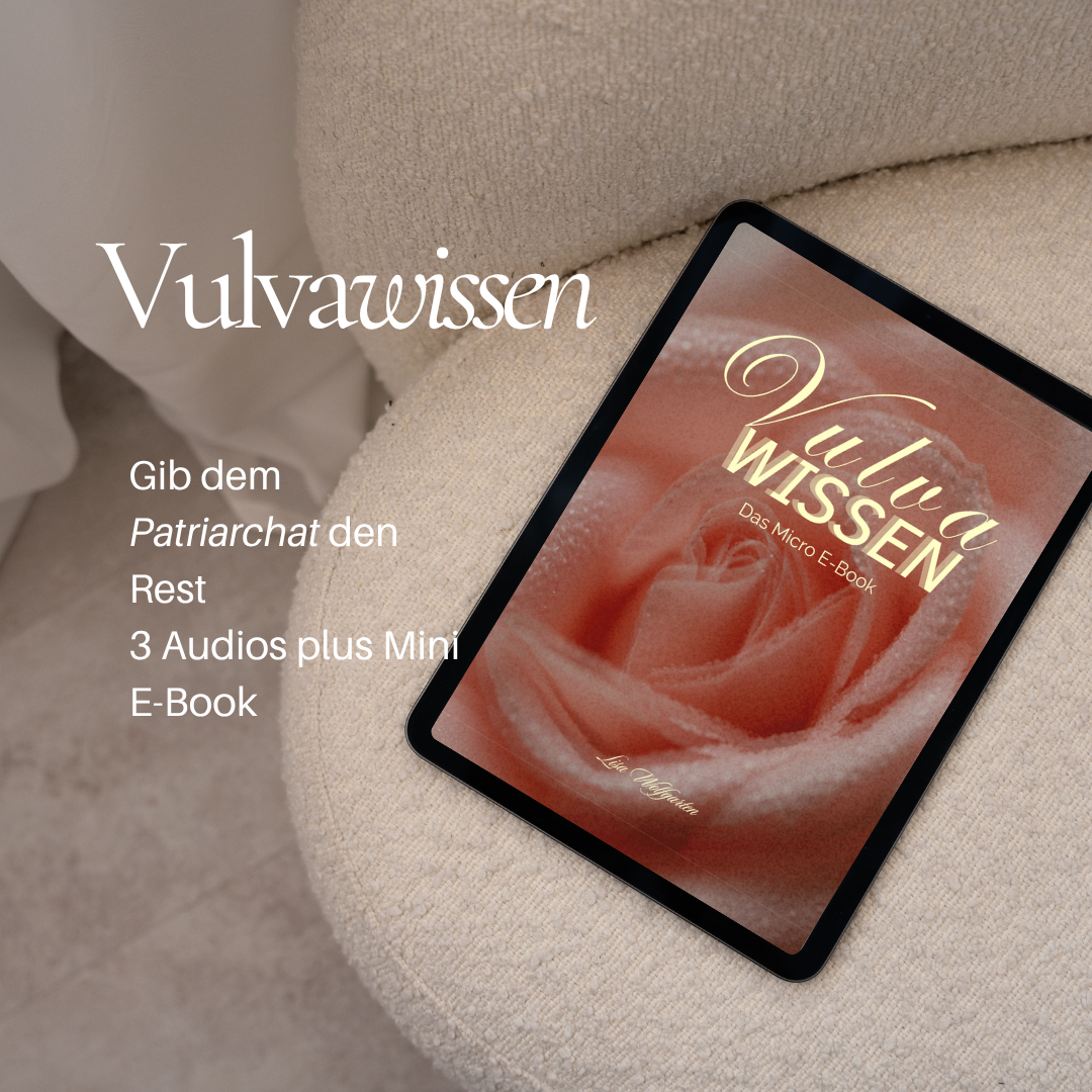 Vulvawissen — Das Micro E-Book auf einem Tablet